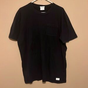 Men’s oversized fit Hollister black t-shirt w pocket size L